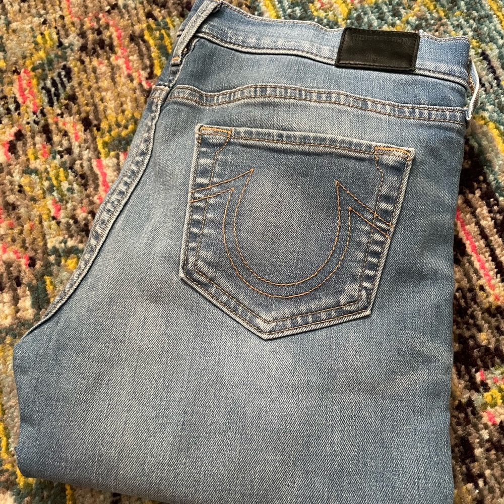 Halle skinny true religion